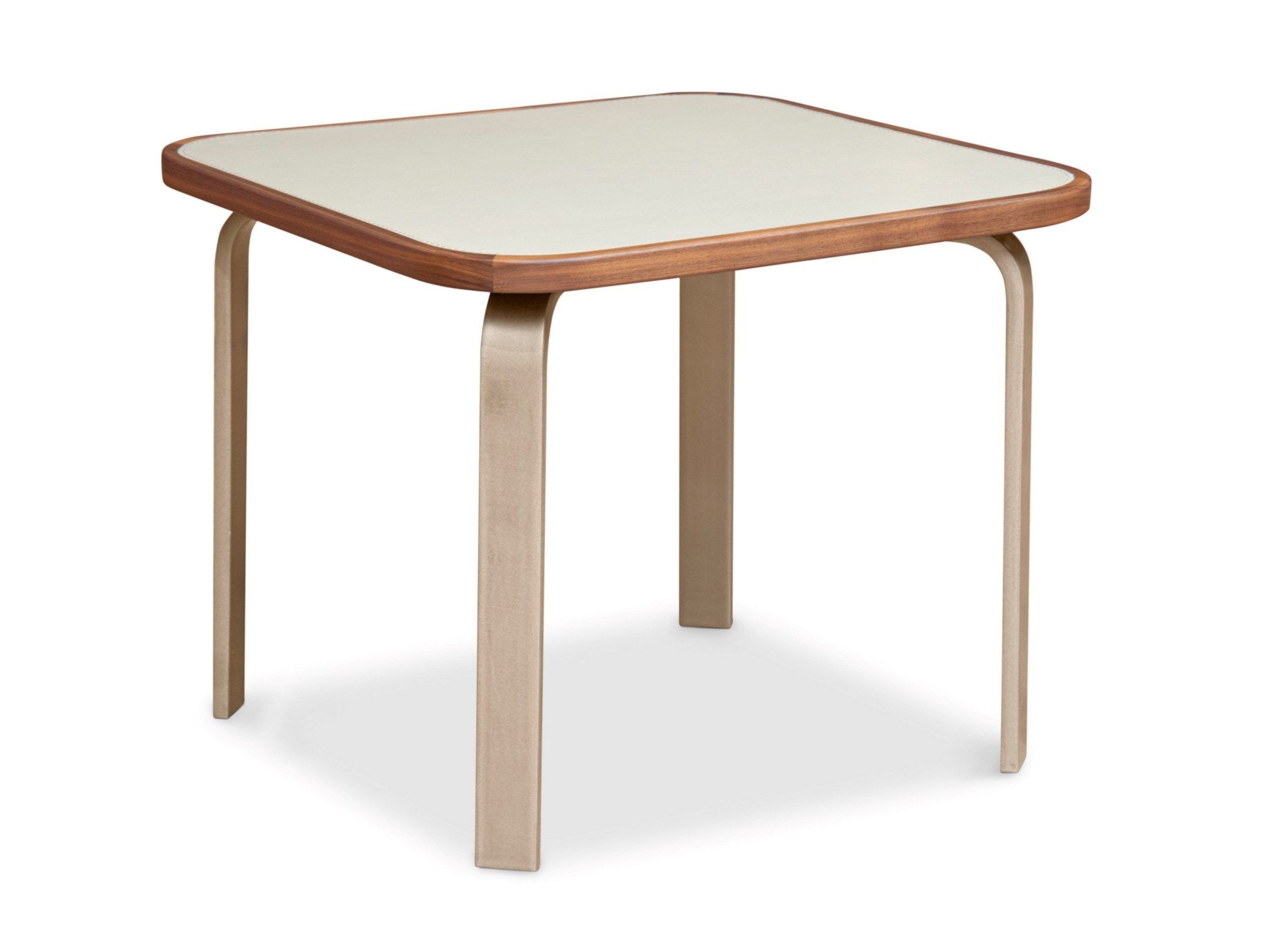 Квадратный кожаный журнальный столик Formitalia ARCH-00056789 - Вид №1