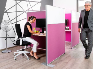 Звукопоглощающая офисная перегородка