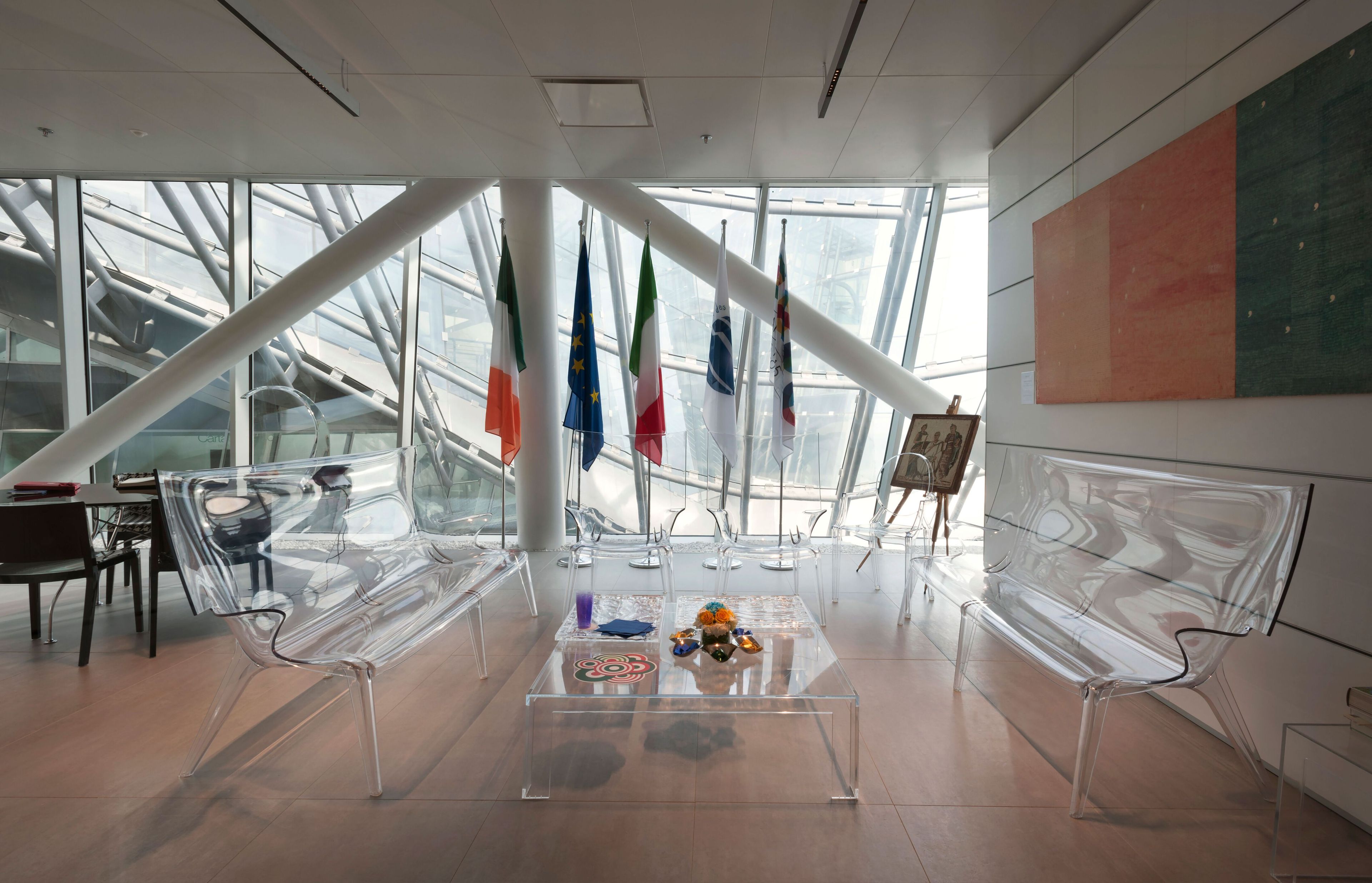 Поликарбонатное кресло с подлокотниками Kartell UNCLE JIM ARCH-00129345 - Вид №2