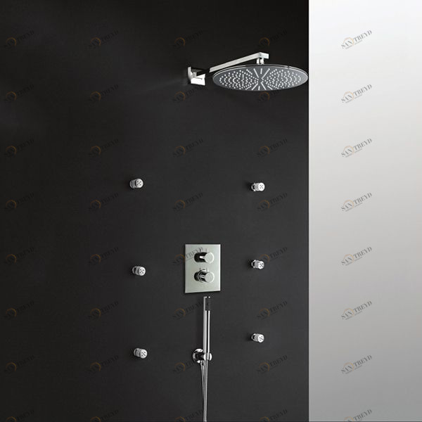 Верхний душ круглый 500х500мм 60.D500 MAIER HYDROTERAPIA 60D500