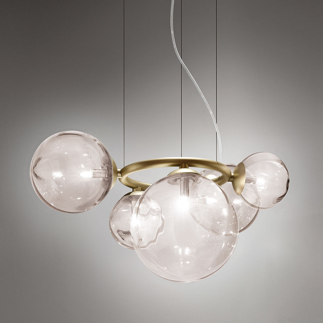 Vistosi PUPPET RING SP 5CR BKS люстра подвесная 119253