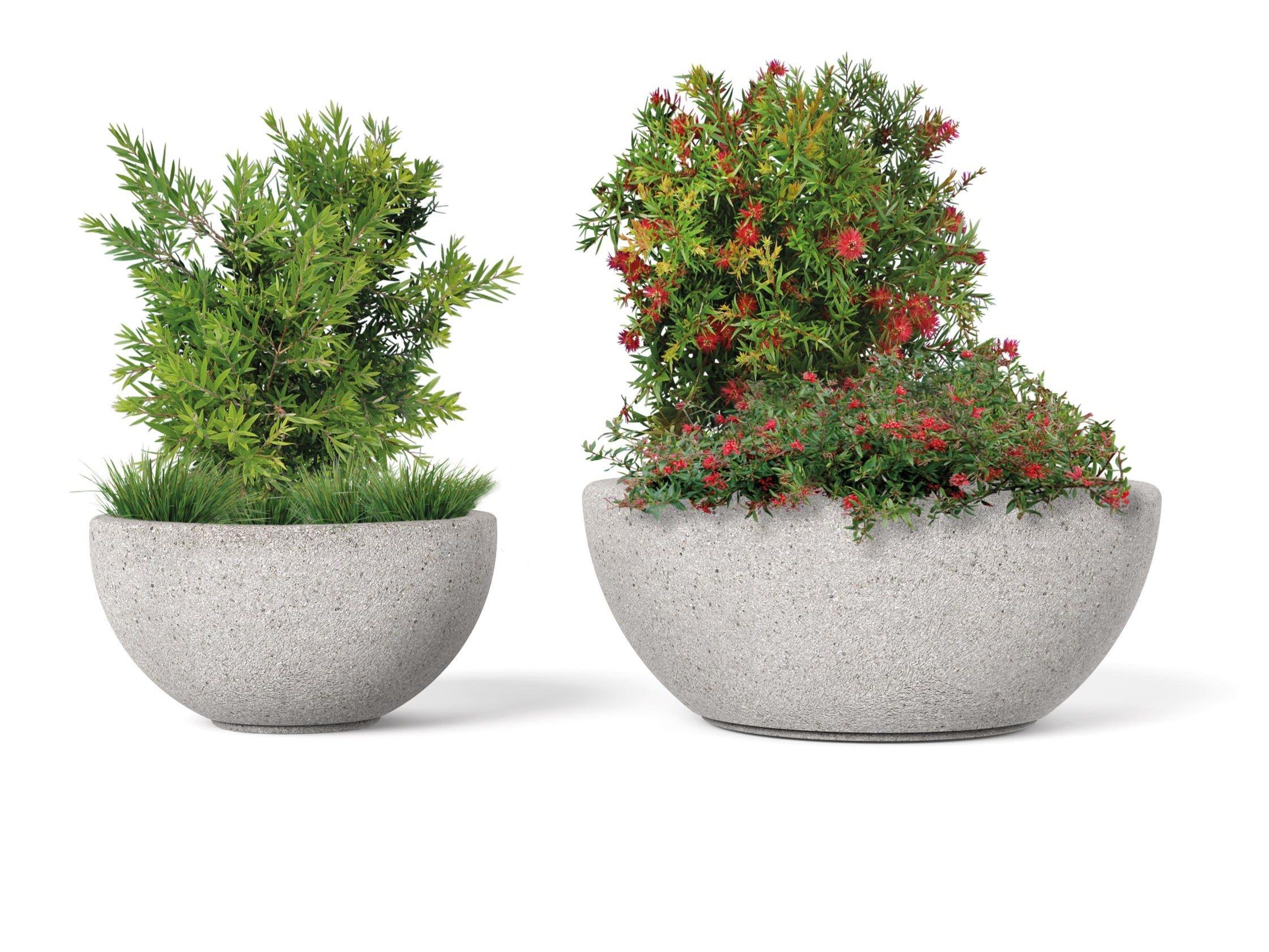 Реконструированный каменный круглый плантатор Metalco BALL ARCH-00072347