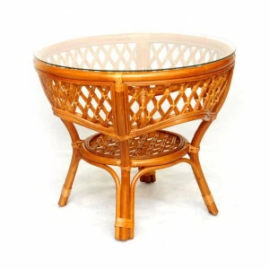 Столик кофейный, ротанг Melang ЭКО ДИЗАЙН CLASSIC RATTAN 129570 Бежевый;коричневый