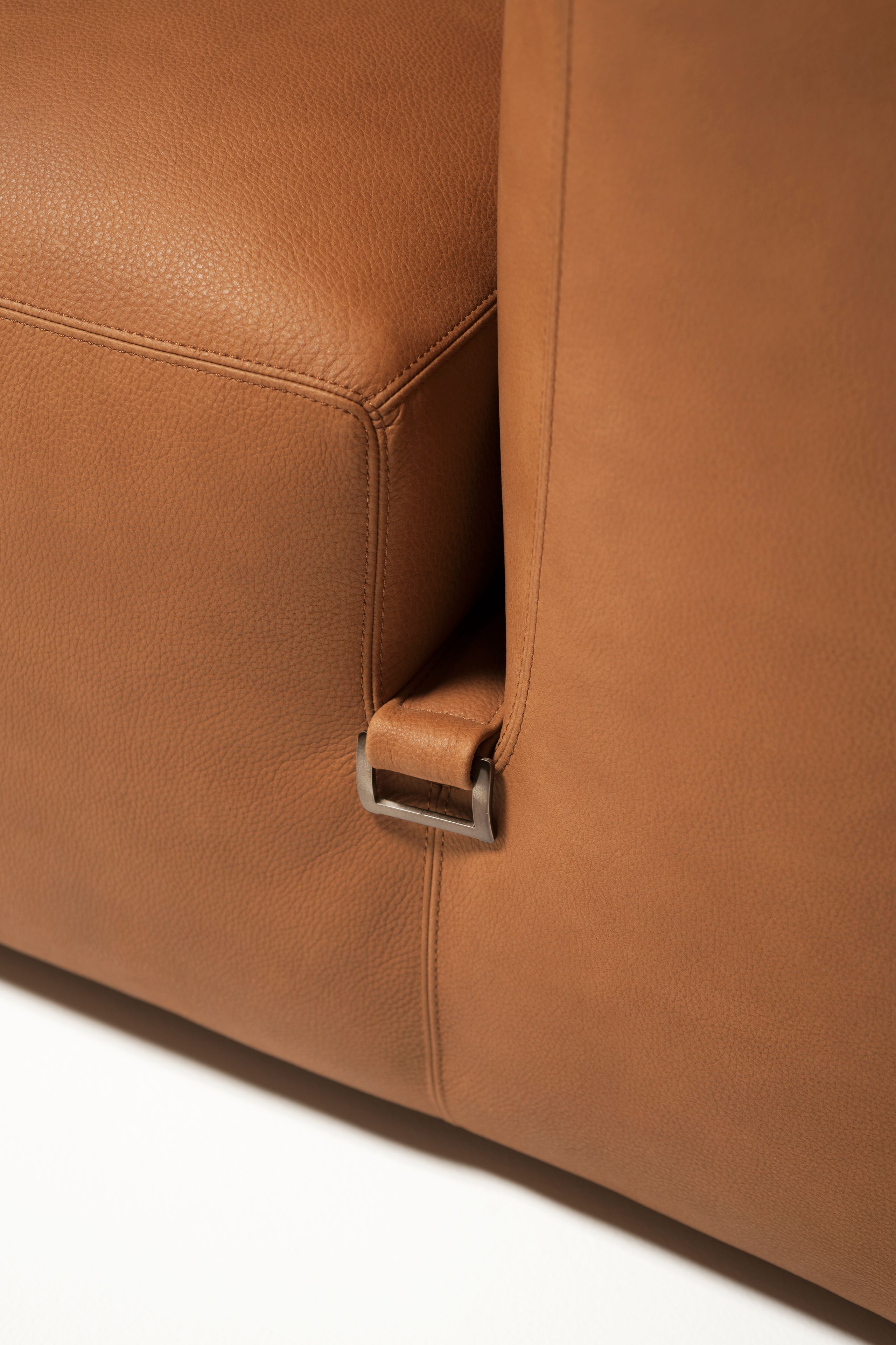 Кожаный модульный угловой диван Tacchini Le Mura ARCH-00094839 - Вид №2