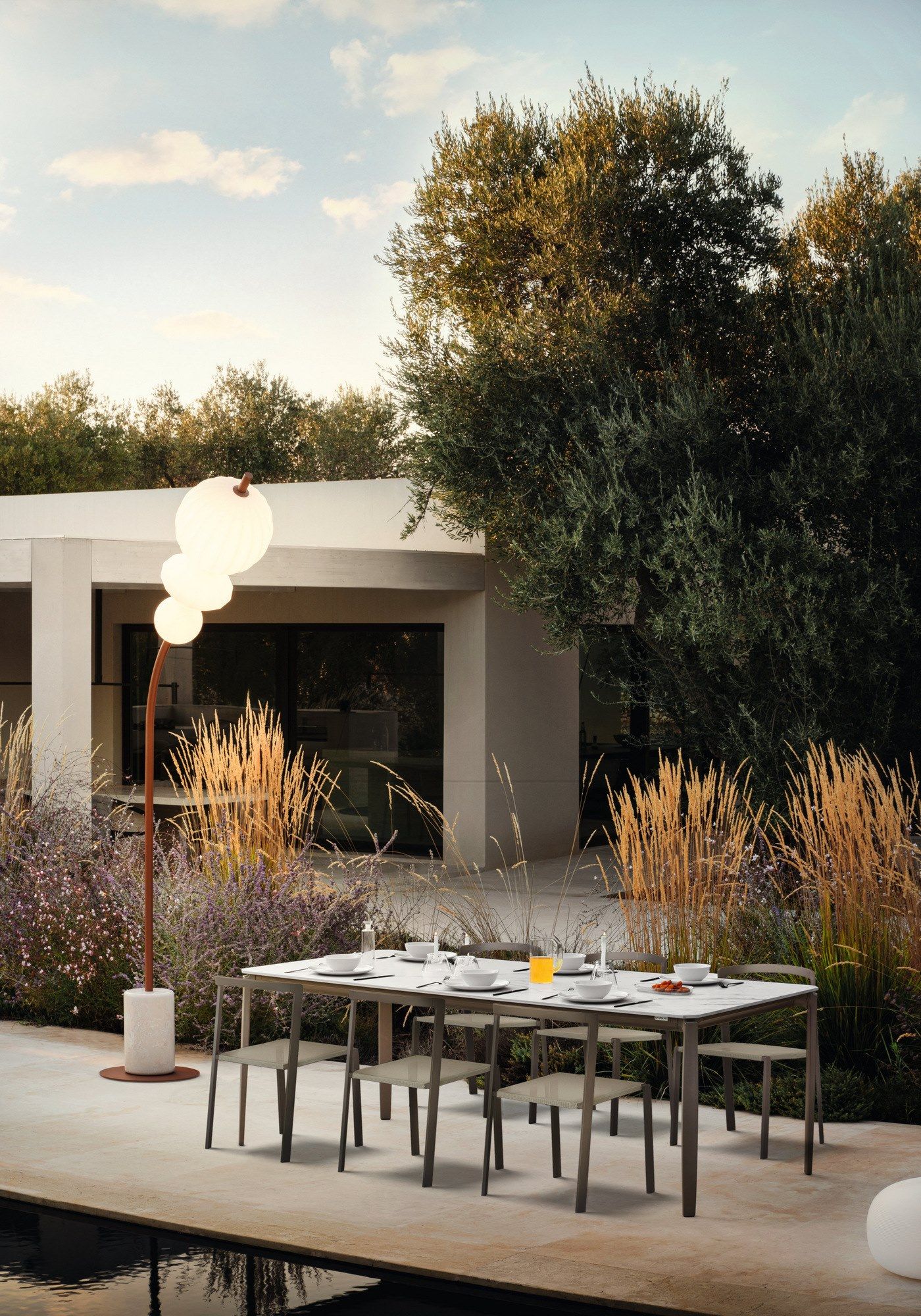 Садовый стол с алюминиевым основанием и керамогранитом MY YOUR Push ARCH-00126117 - Вид №2