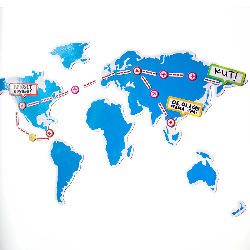 0152 Карта магнитная my trip BadLab 