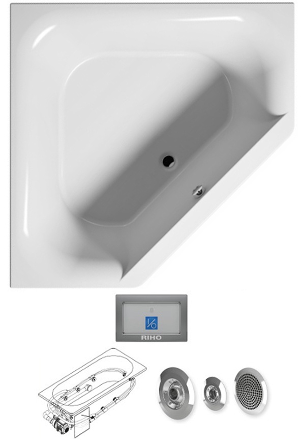 BA1100500000000_top1 Ванна Riho Austin Santreyd - Вид №2