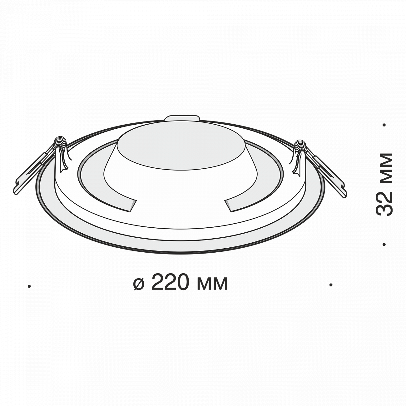 Встраиваемый спот белый Technical Stockton DL018 TECHNICAL DOWNLIGHT 00-3957175 Белый  - Вид №3