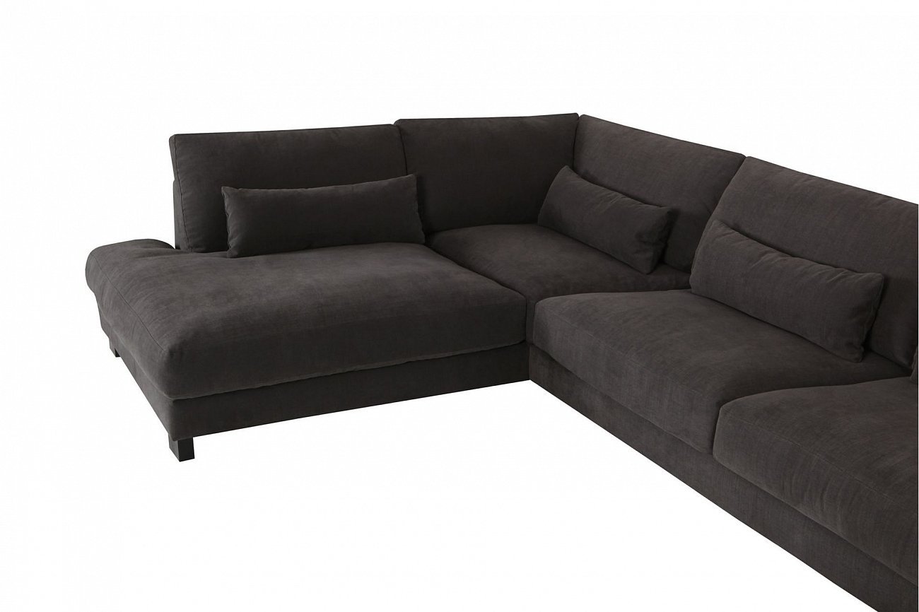 Диван Brandon угловой темно-серый SITS ДИЗАЙНЕРСКИЕ, BRANDON 191908 Серый  - Вид №4