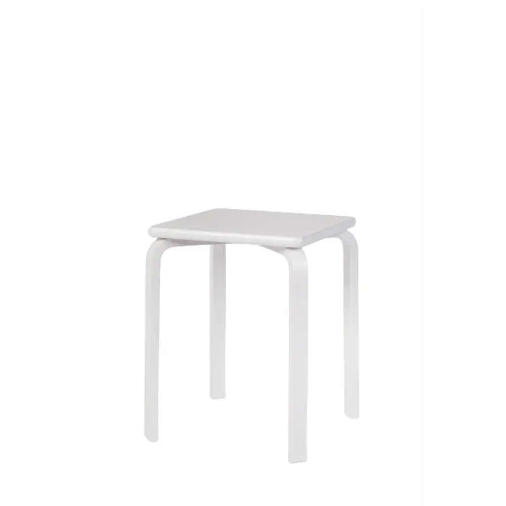 Табурет 35.6x45x35.6 см дерево цвет белый Santreyd Табурет квадратный STLM-2111299 - Вид №3