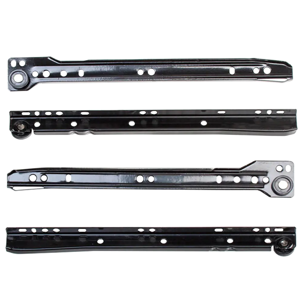 Направляющие роликовые DS01BL.1/300, металл, цвет чёрный Santreyd STLM-2151509 - Вид №1