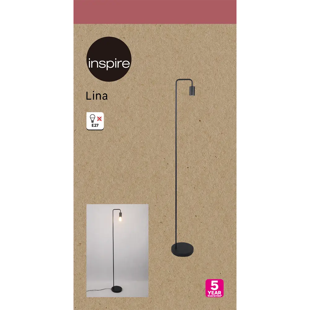 Торшер INSPIRE Lina — современный хай-тек для вашего интерьера 86493626 STLM-1521971 - Вид №2