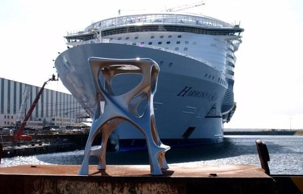 TABISSO Высокий алюминиевый табурет с подставкой для ног sun-id-1378584 - Вид №6