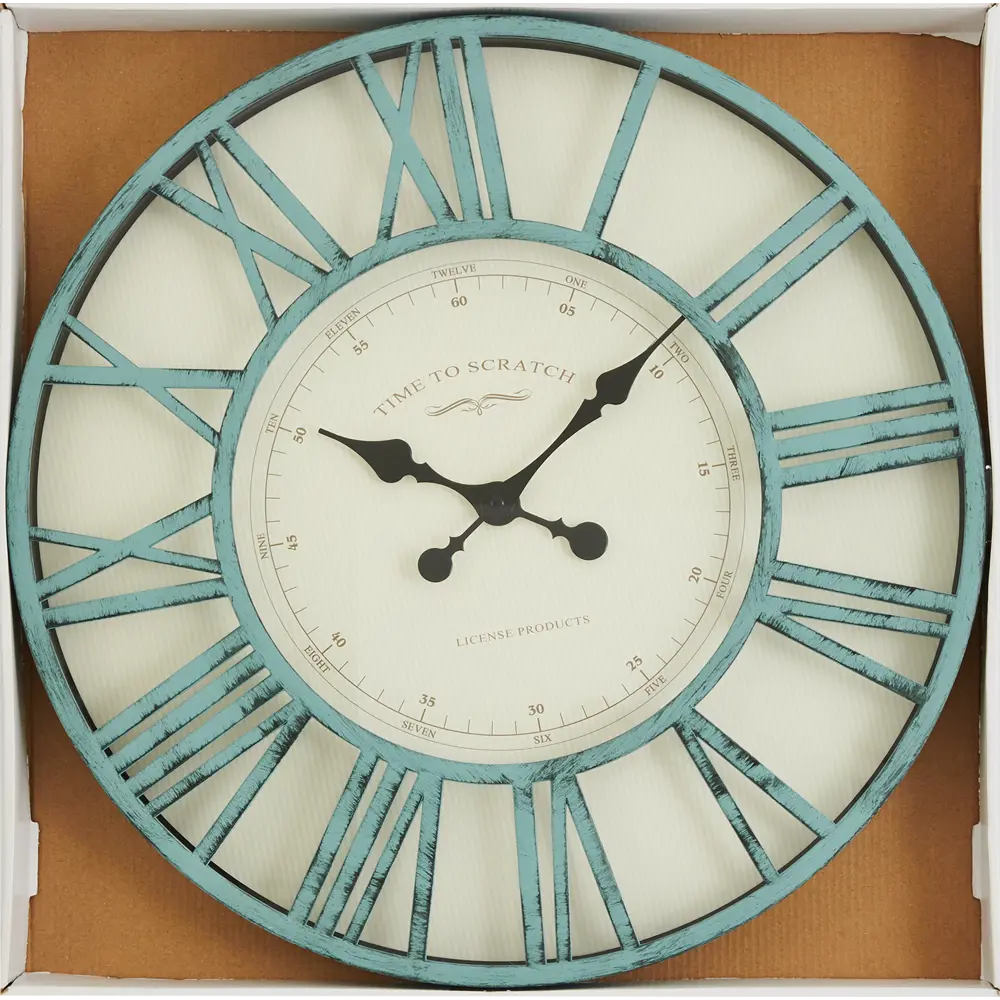 Часы настенные Dream River DMR круглые ø51.2 см цвет голубой STLM-2112289 - Вид №2