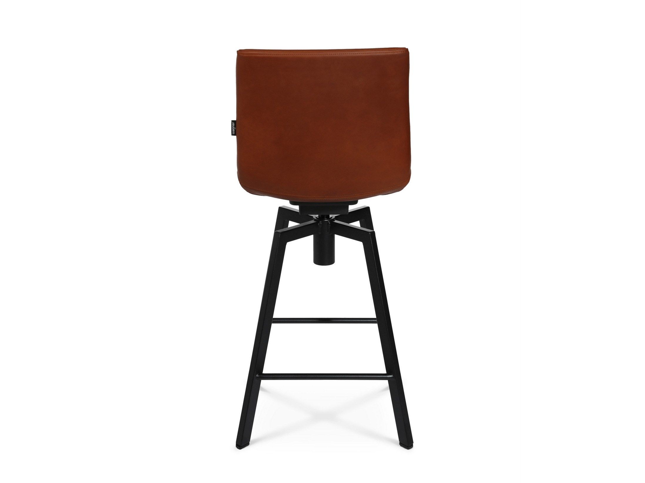 Кожаный кухонный поворотный стул с подставкой для ног Wagner W-Cube ARCH-00054663 - Вид №1