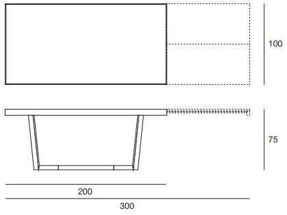 Pacini & Cappellini Раздвижной стол sun-id-1401266 - Вид №2
