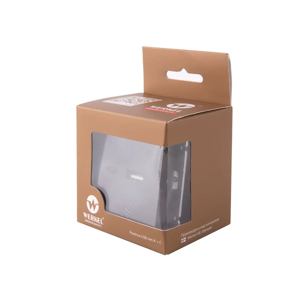 Розетка USB встраиваемая Werkel W1171808 цвет черный матовый Встраиваемые механизмы STLM-2126559 - Вид №2