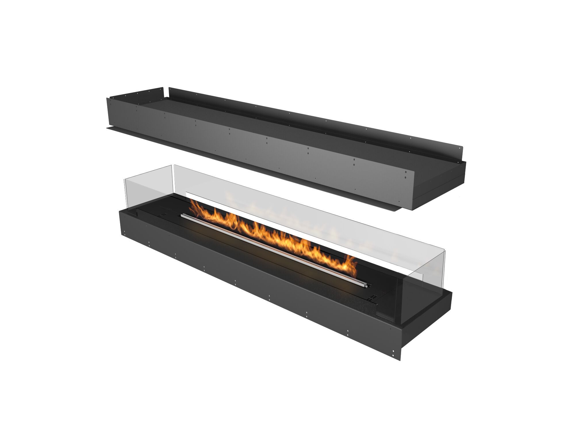 Встроенный камин на биоэтаноле Planika PRIMEFIRE 2.0 ARCH-00058393 - Вид №62