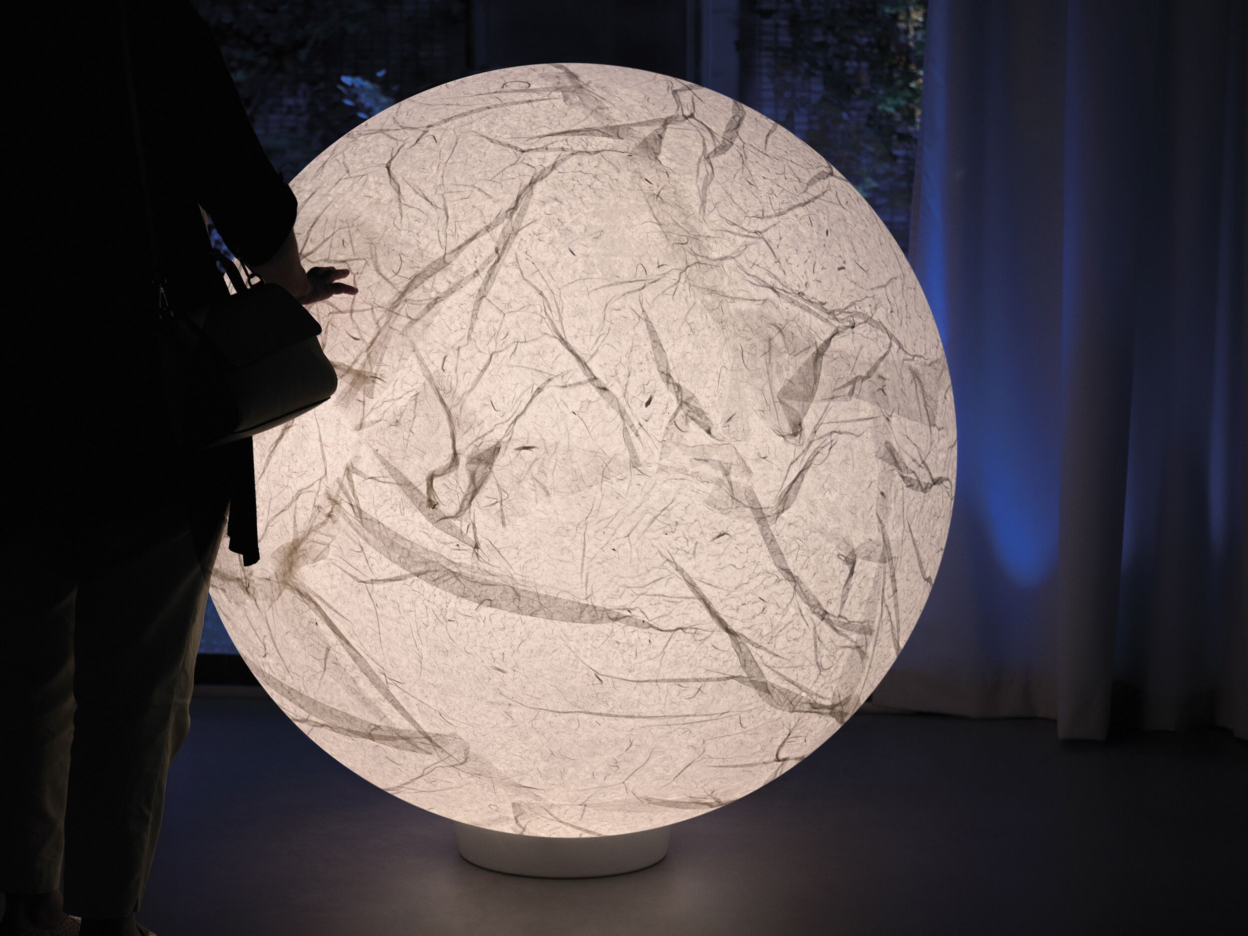 Японский бумажный торшер DAVIDE GROPPI ARCH-00054258