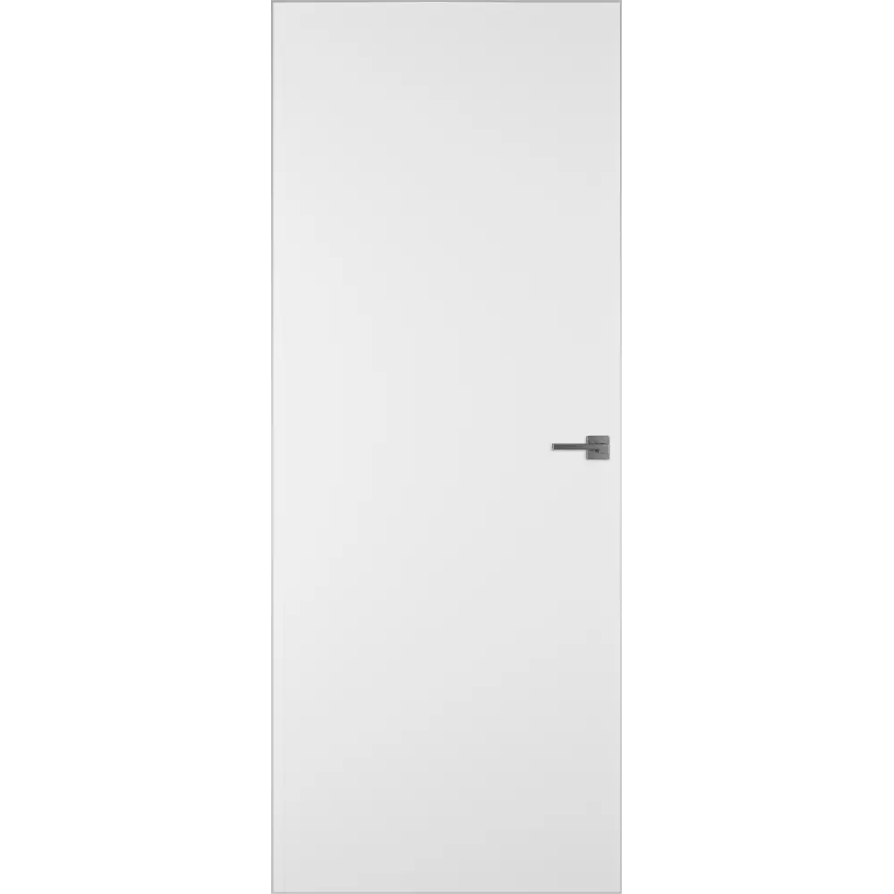 Дверь межкомнатная глухая без замка и петель в комплекте Invisible 60x200 см универсальное открывание цвет белый 89367195 STLM-2134792 VFD 