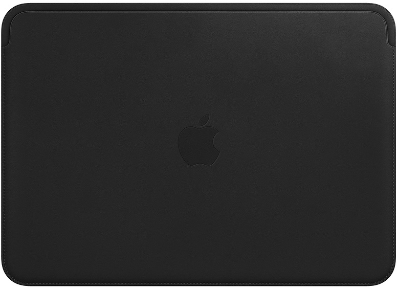 MTEG2ZM/A Leather sleeve for 12-inch macbook - black Apple Santreyd 