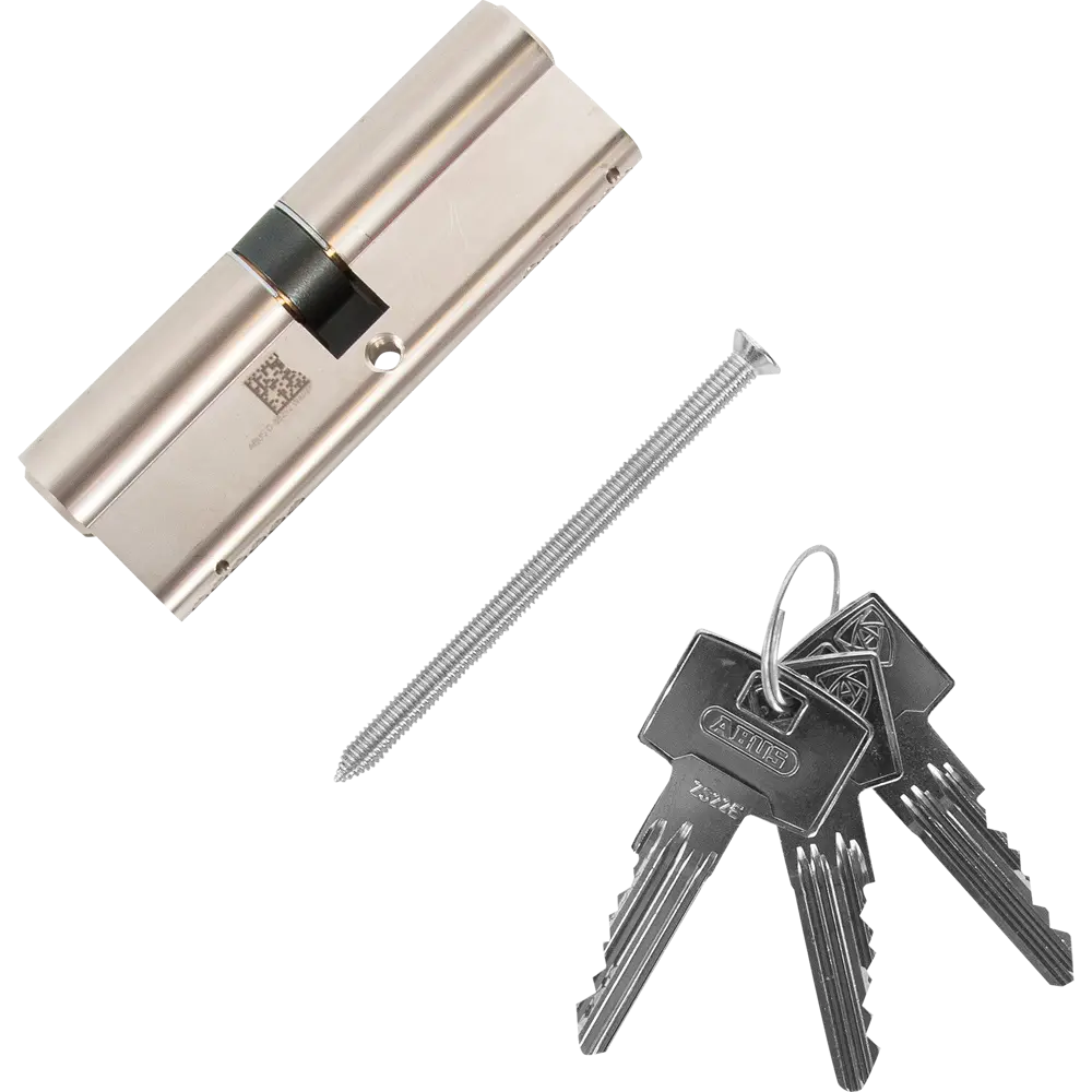Цилиндр Abus Standard, 45х45 мм, ключ/ключ, цвет никель 82276498 STLM-2012359 Standard S5+ - Вид №1
