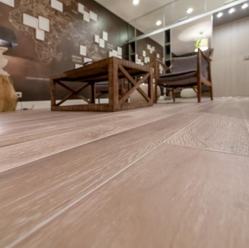 Массивная доска Ashton Рейкьявик Дуб Натур с брашью (Текстурированная) 500-1500х130 мм 1000300026 - Вид №5