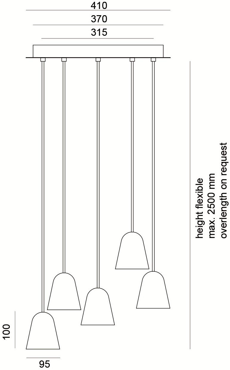 Formagenda Светодиодный подвесной светильник из латуни Chaplin sun-id-1350987 - Вид №2