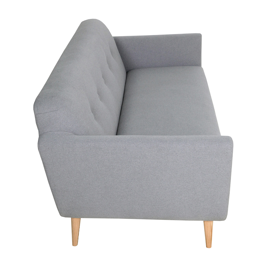 Диван Otto, трехместный, светло-серый Sits S1505 - Вид №4