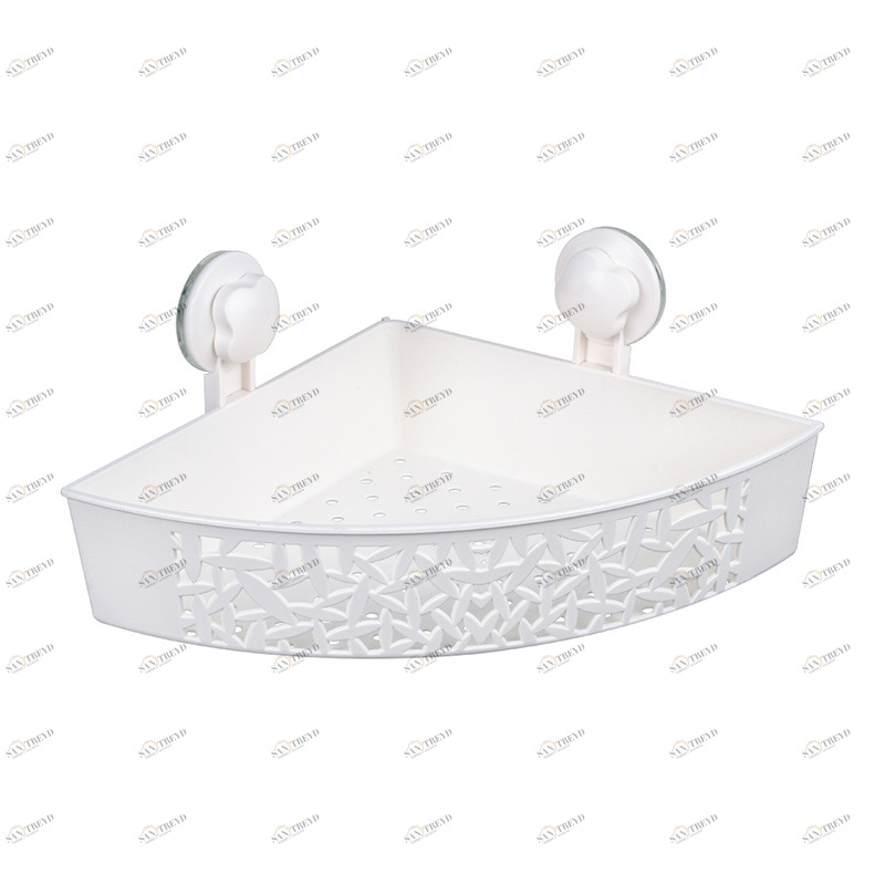 Полочка угловая одноэтажная Grampus ПЛАСТИК GR7086