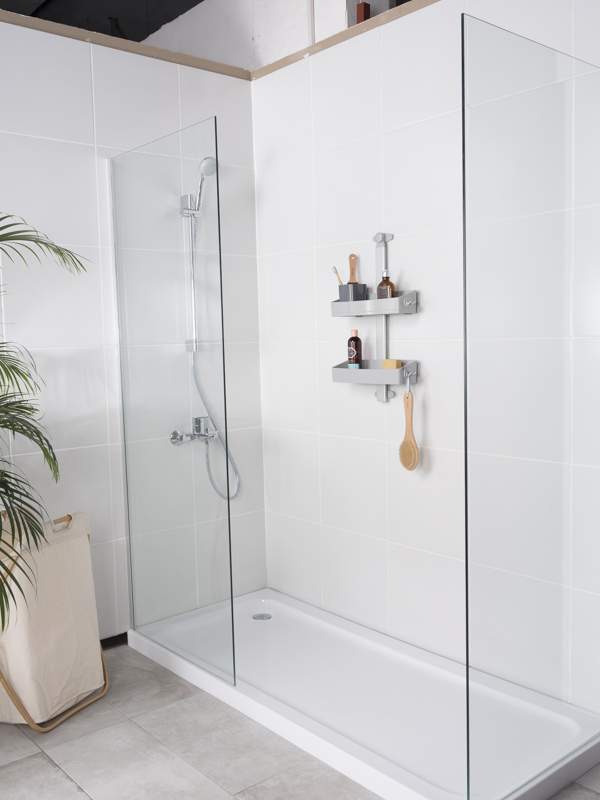 Полка для душа Crafty Metallic Grey NAVAKO 10075 - Вид №5