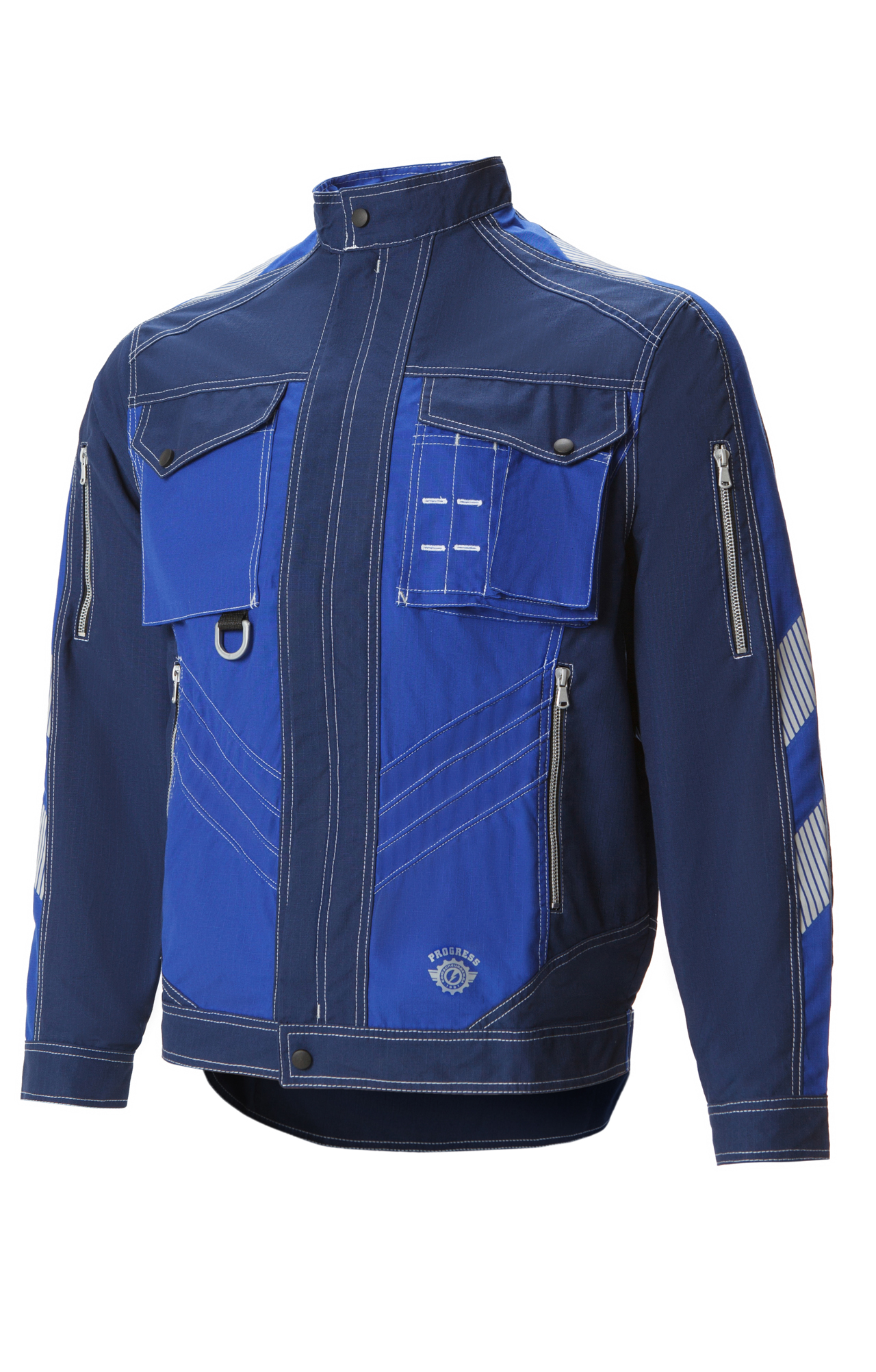 68810 Костюм "Прогресс" темно-синий с васильком  Летняя спецодежда  размер 56-58/170-176  - Вид №1