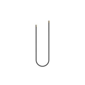 Пластиковый душевой шланг 1/2" x 3/8" x 1750 мм - Durabrass (23-каратное золото)