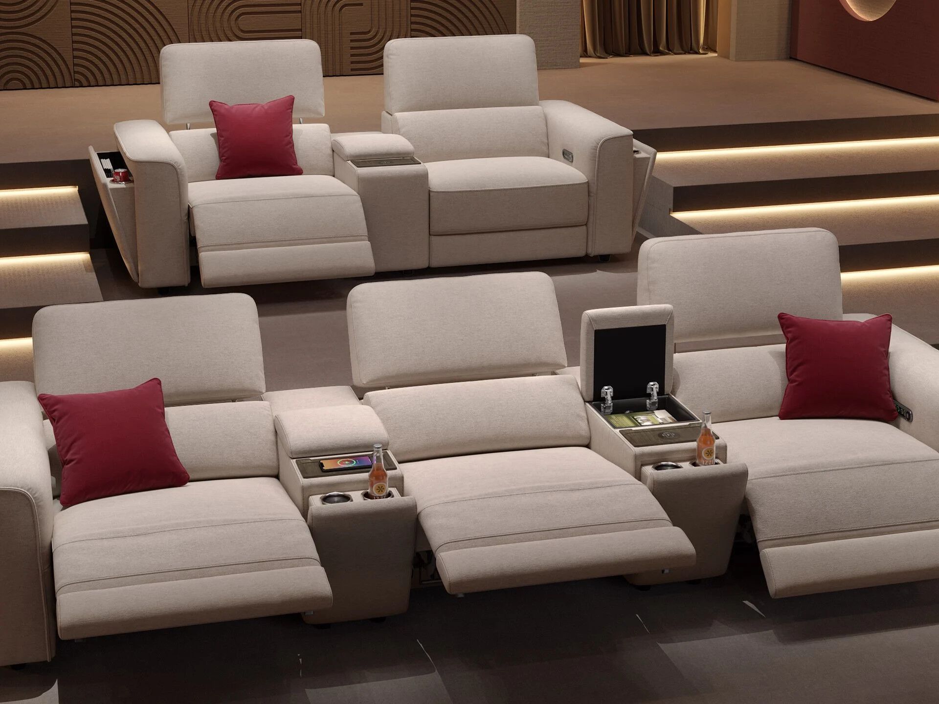 2-местный тканевый диван Sofanella Arona ARCH-00145017 - Вид №1