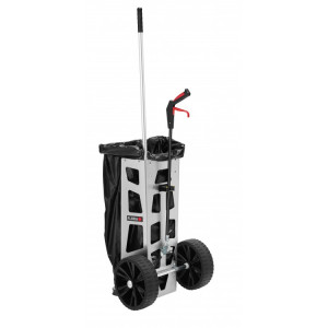 01450/2 FLORA Уборочная тележка для дворника FLORA Easy Original для улиц, городских парков, придомовых территориях и загородных участков вместимость 120 л.