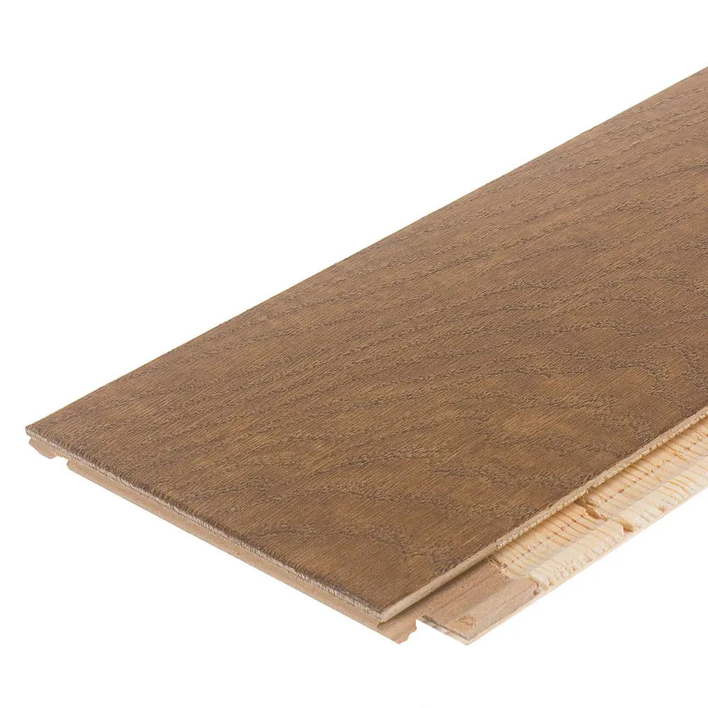 Паркетная доска однополосная «Дуб Чиннмон 5Gc BK» лак 0.99 м² Santreyd STLM-2053825 - Вид №2