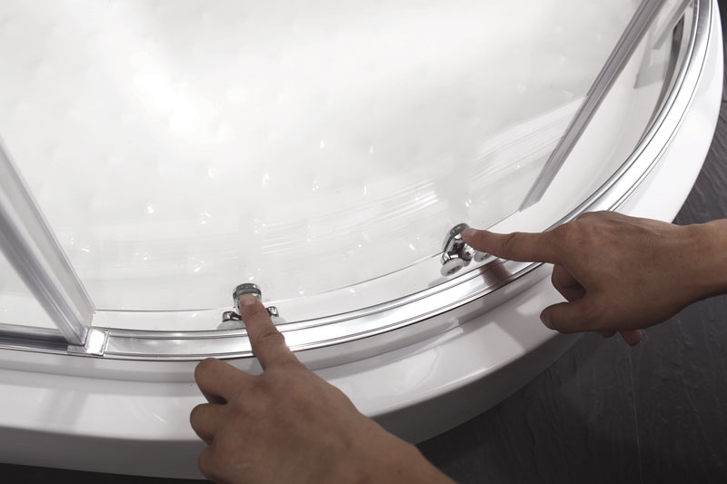 Душевая дверь в нишу CEZARES ANIMA-W-BF-2-160-C-Cr - Вид №2