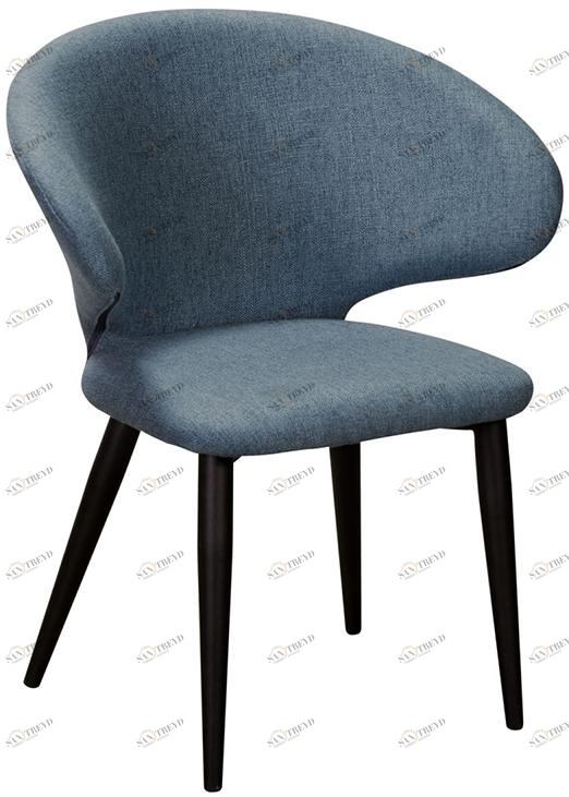 2146 Кресло Askold Сканди Блю Арт Черный R-HOME 41011651h