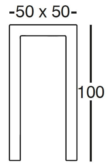 Журнальный столик из смолы Vondom Jut ARCH-00007489 - Вид №2