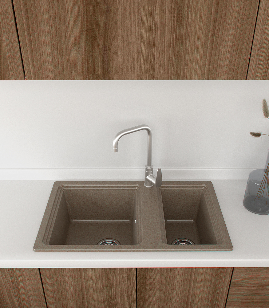 Кухонная мойка Fostogran Каприс 435  - Вид №1