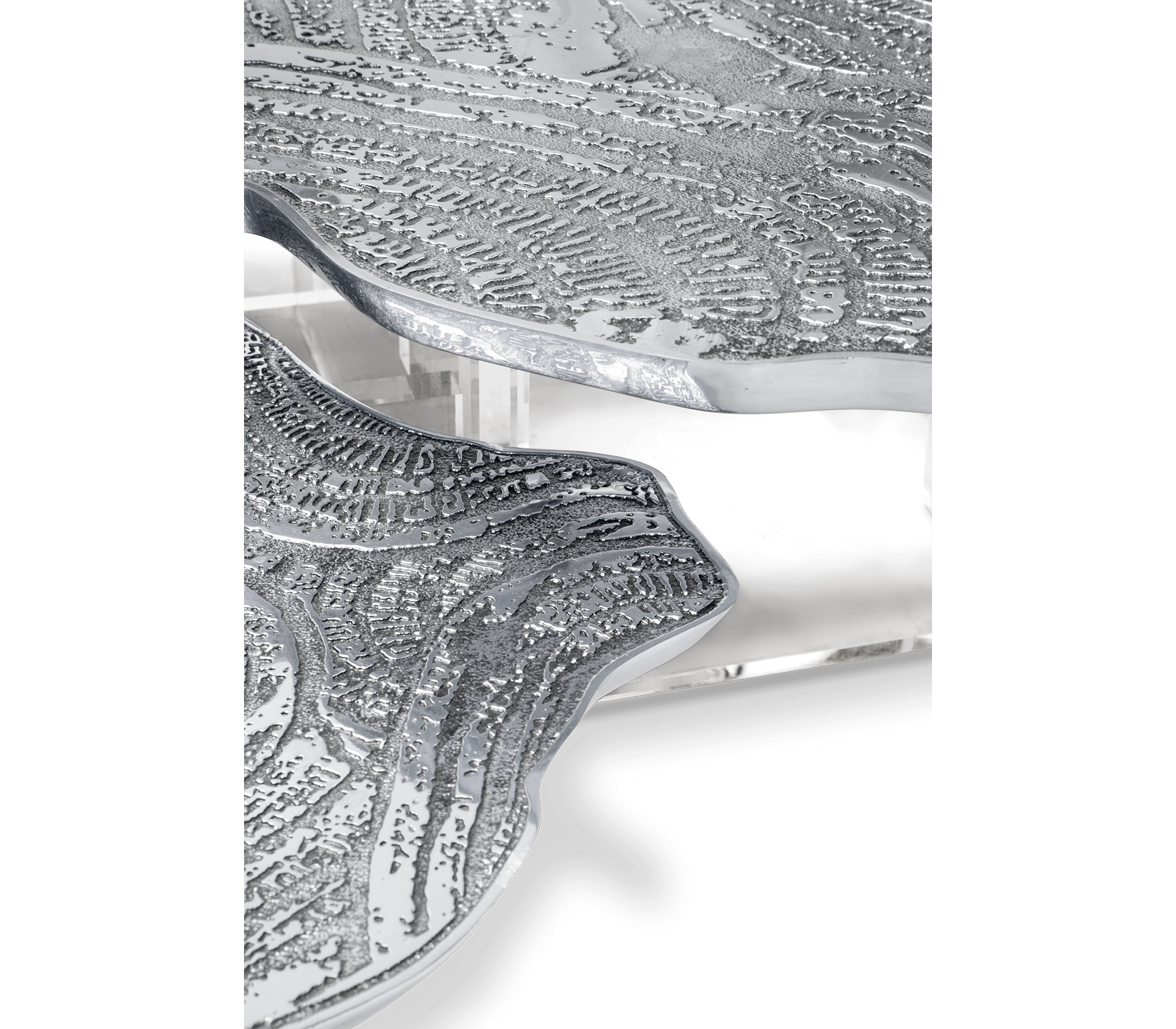 0-147 Серебряный центральный стол Monet Boca Do Lobo  - Вид №4