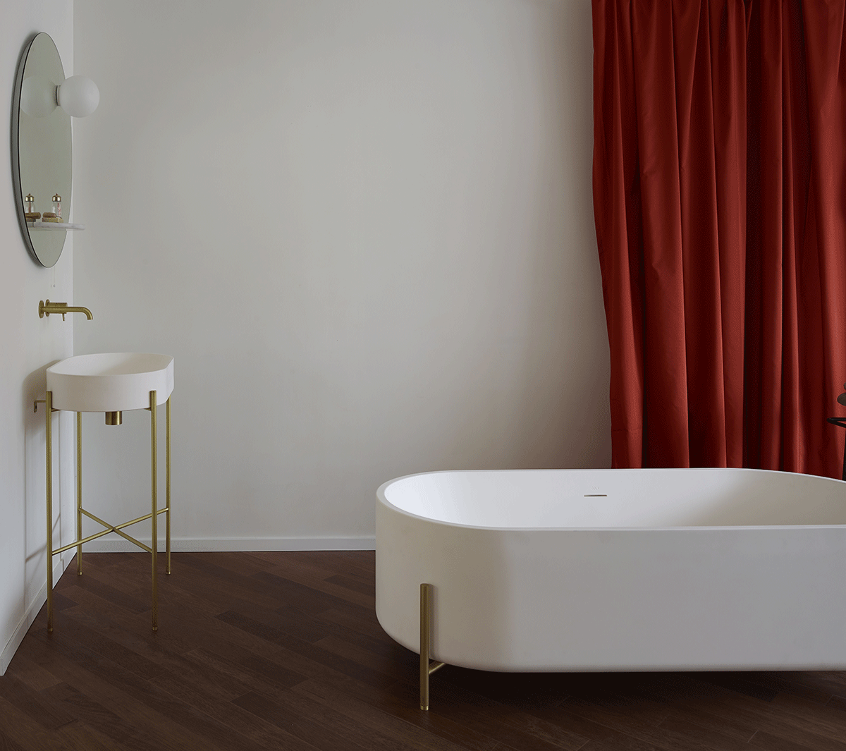 EXLAVSTANDOT Напольная раковина стоящая прямоугольная Ex.T Stand - Вид №2