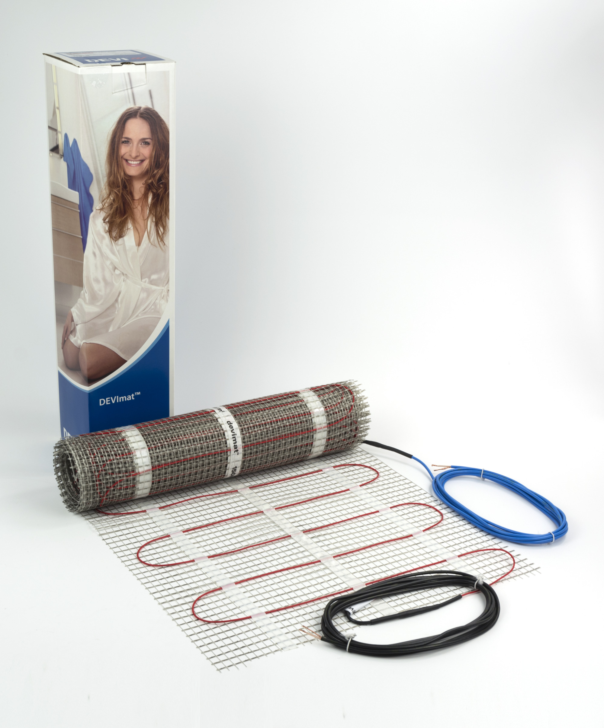 Danfoss DEVIheat™ 150S — одножильные нагревательные маты для теплого пола под плитку DEVIheat 150S мат 150Вт 230В 0.5 х 2м 140F0329  - Вид №14