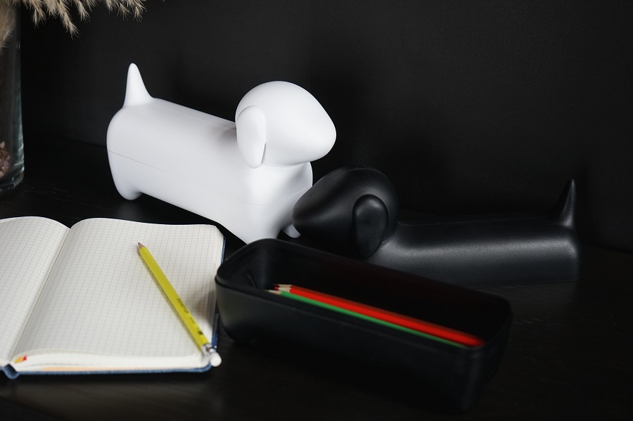 Коробка для мелочей Dacholder, черная Qualy QL10291BK - Вид №9