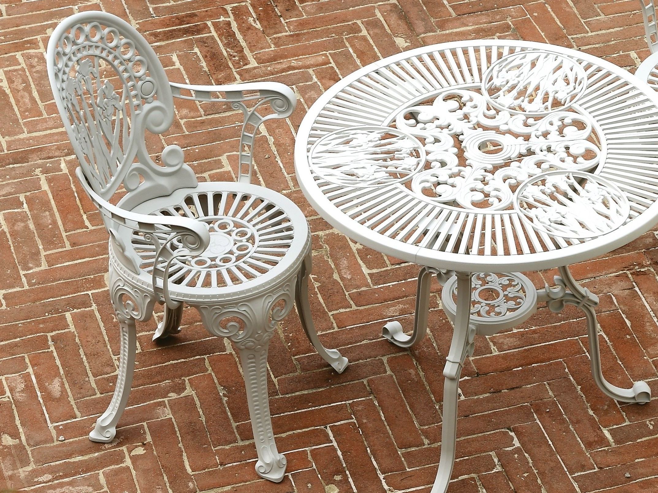 Алюминиевый садовый стул с подлокотниками FAST Omnia Selection ARCH-00137006 - Вид №3