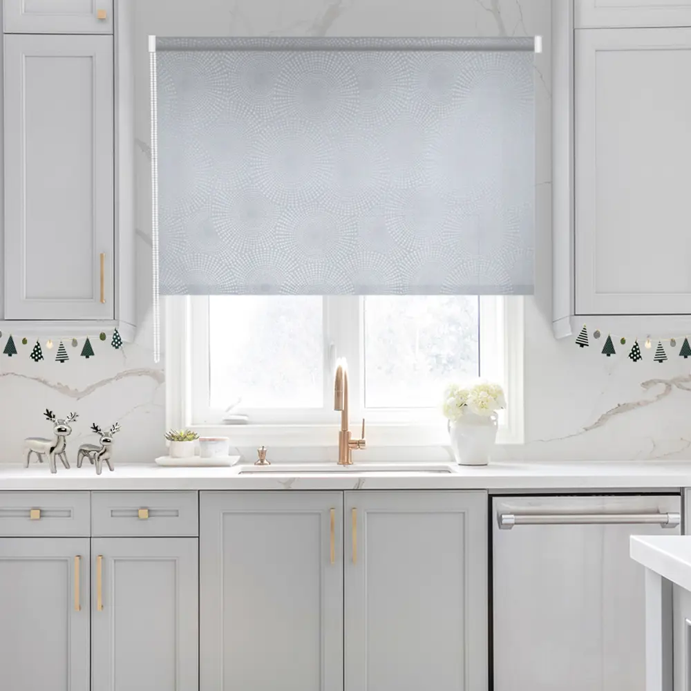 Штора рулонная Round 120x175 см, цвет серый ЭСКАР STLM-2202043 - Вид №4