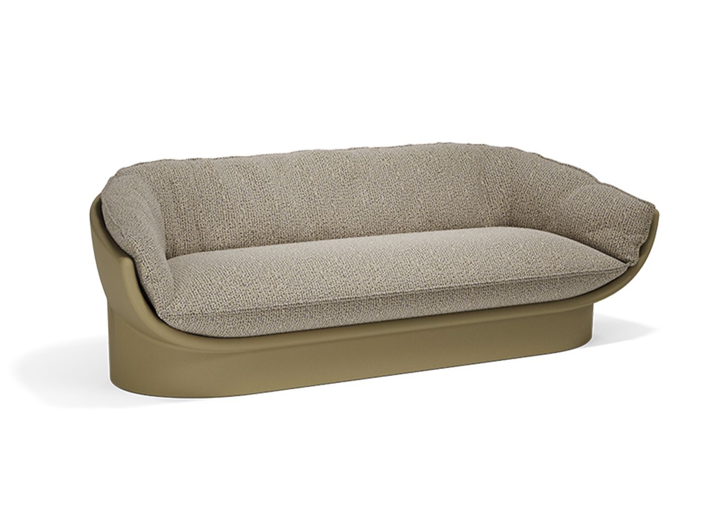 3-местный полиэтиленовый садовый диван Vondom Луна ARCH-00084048