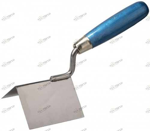 Кельма угловая из нержавеющей стали PROFI 200мм для внешних углов Stayer 12356