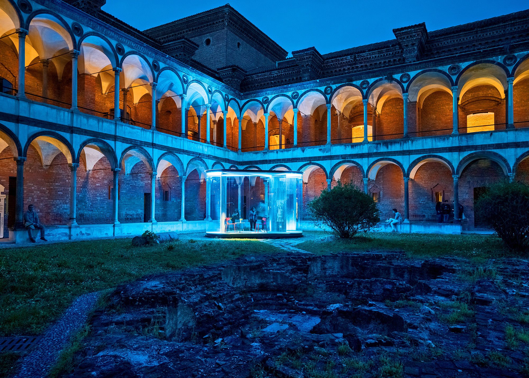 8391607 Подсветка стены Platek MINI CORNICHE Applique  MINI CORNICHE Applique 1200 mm - 32 LED RGBW Elliptical  - Вид №8