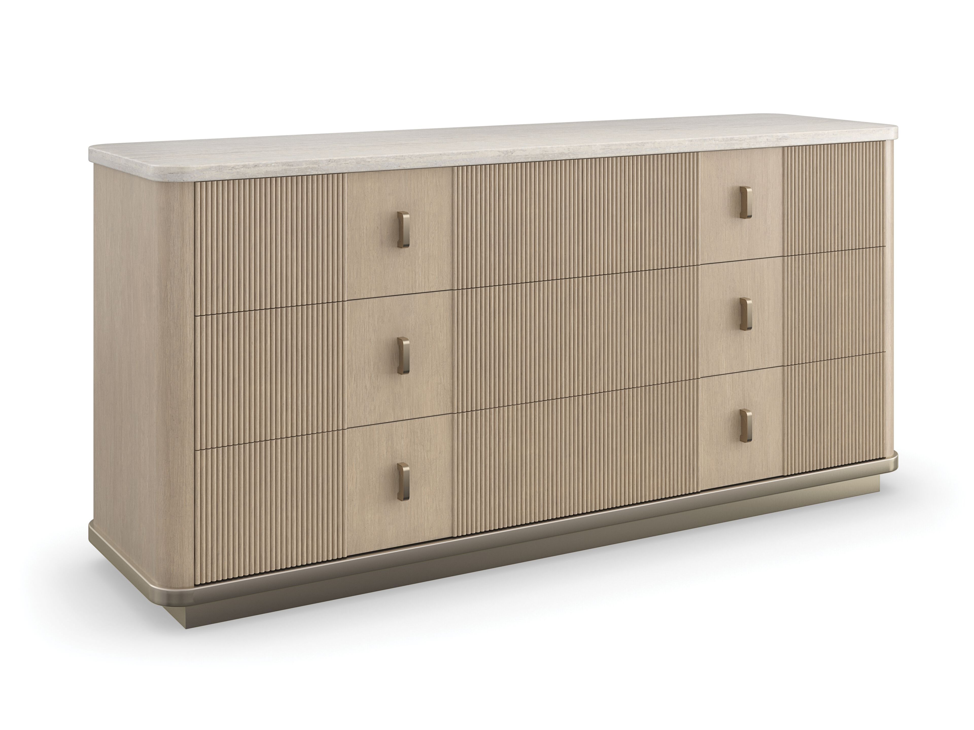 Травертиновый комод Caracole Rhythm ARCH-00134252